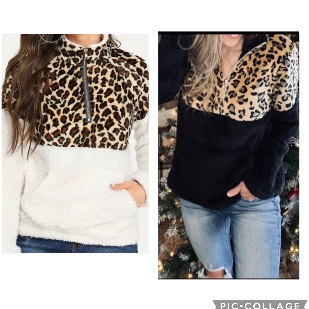 🔺SALE!!🔺 Quarter Zip Teddy Top. The best!!